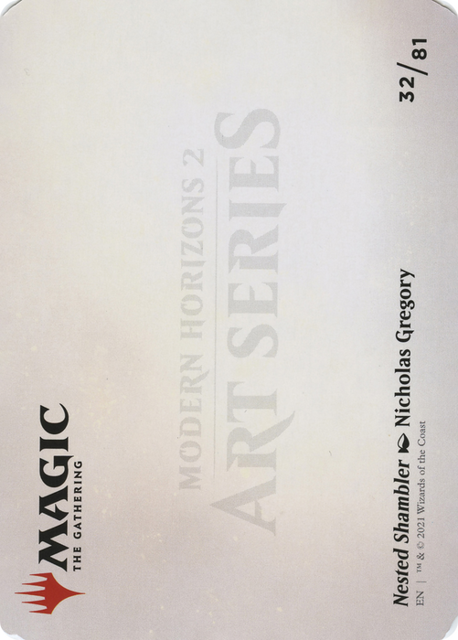 Nested Shambler // Nested Shambler (AMH2-032) - common (Borderless) - Foil