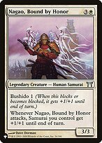Nagao, Bound by Honor (LIST-CHK-36) - uncommon