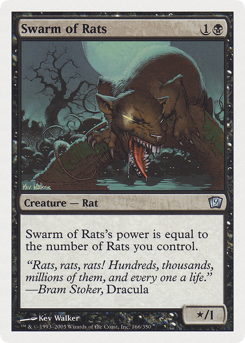 Swarm of Rats (9ED-166) - uncommon