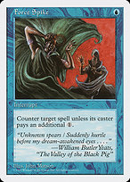 Force Spike (5ED-088) - common