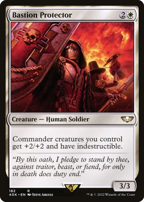 Bastion Protector (40K-182) - rare