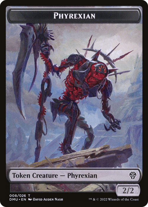 Phyrexian (DMU-008) - common