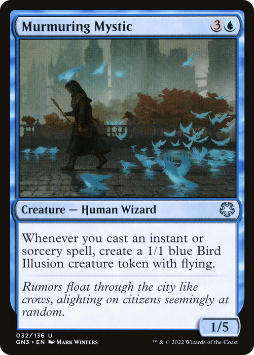 Murmuring Mystic (GN3-032) - uncommon