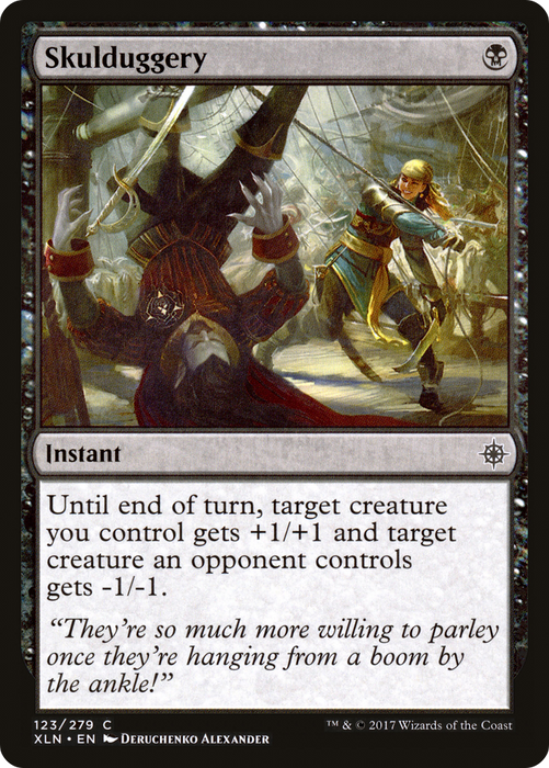 Skulduggery (XLN-123) - common - Foil
