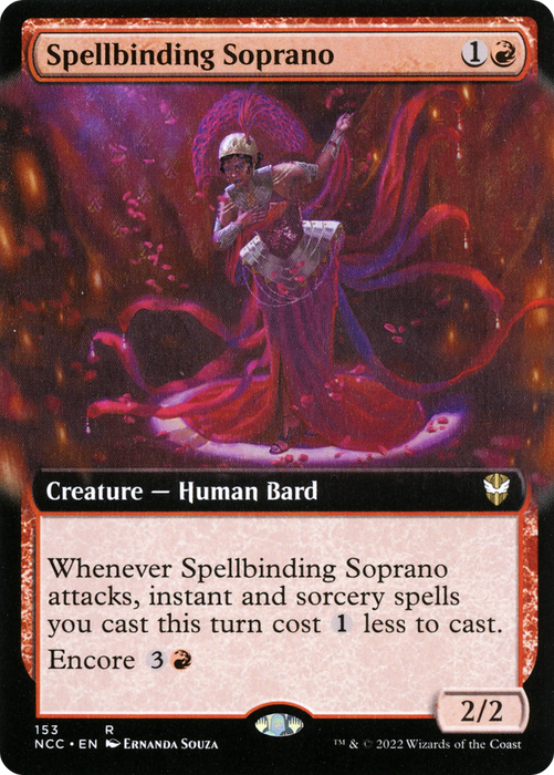 Spellbinding Soprano (NCC-153) - rare: (Extended Art)