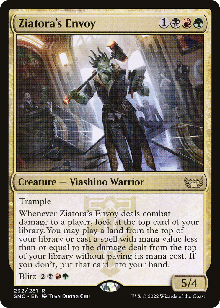 Ziatora's Envoy (SNC-232) - rare - Foil