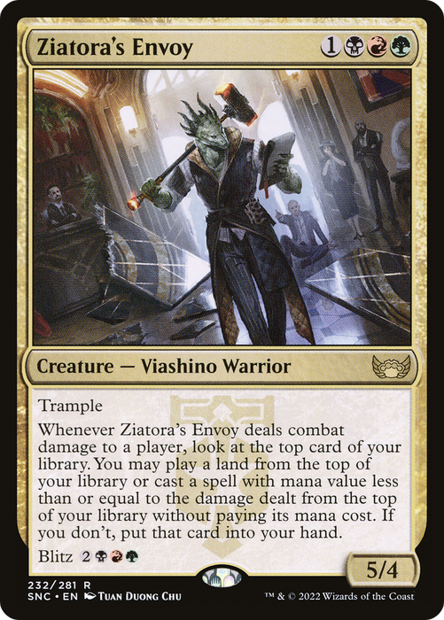 Ziatora's Envoy (SNC-232) - rare - Foil