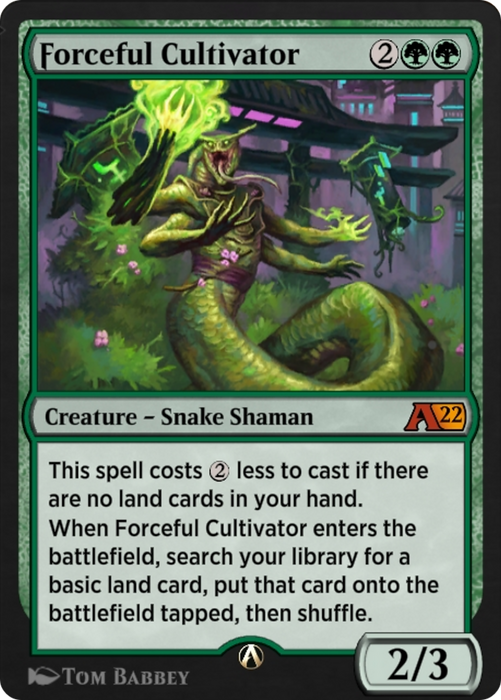 Forceful Cultivator (YNEO-029) - mythic
