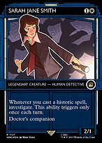 Sarah Jane Smith (WHO-1127) - rare: (Showcase) (Borderless) - Foil