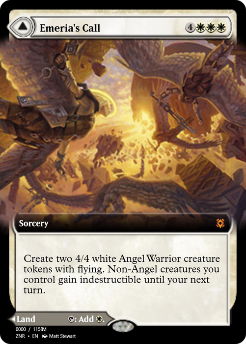 Emeria's Call // Emeria, Shattered Skyclave (PRM-83860) - mythic