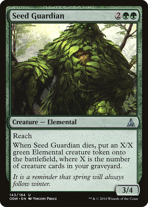Seed Guardian (OGW-143) - uncommon