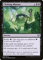 Choking Miasma (DMU-086) - uncommon