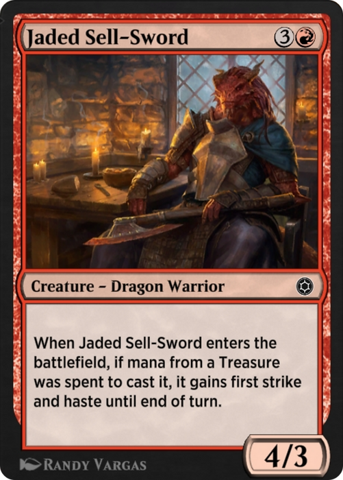 Jaded Sell-Sword (HBG-185) - common