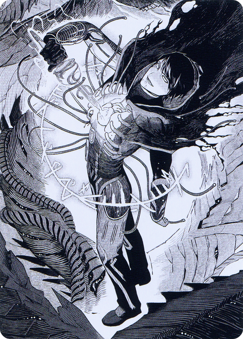 Jace, the Perfected Mind // Jace, the Perfected Mind (AONE-067) - common (Borderless) - Foil