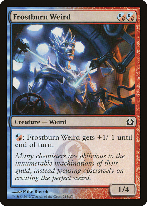 Frostburn Weird (RTR-215) - common - Foil