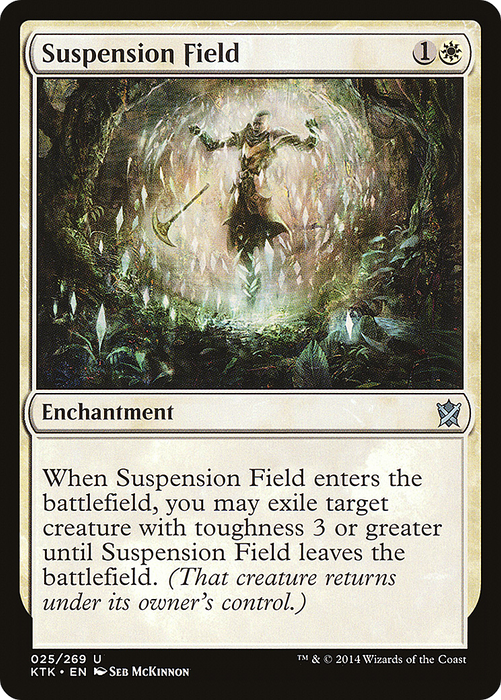 Suspension Field (KTK-025) - uncommon