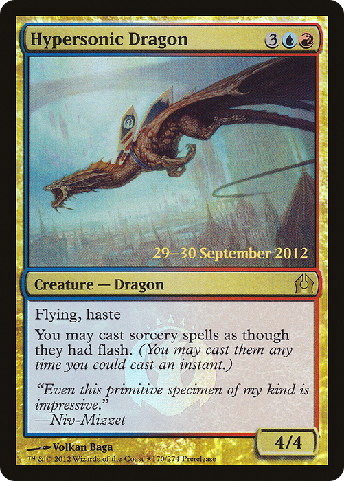 Hypersonic Dragon (PRE-170★) - rare - Foil