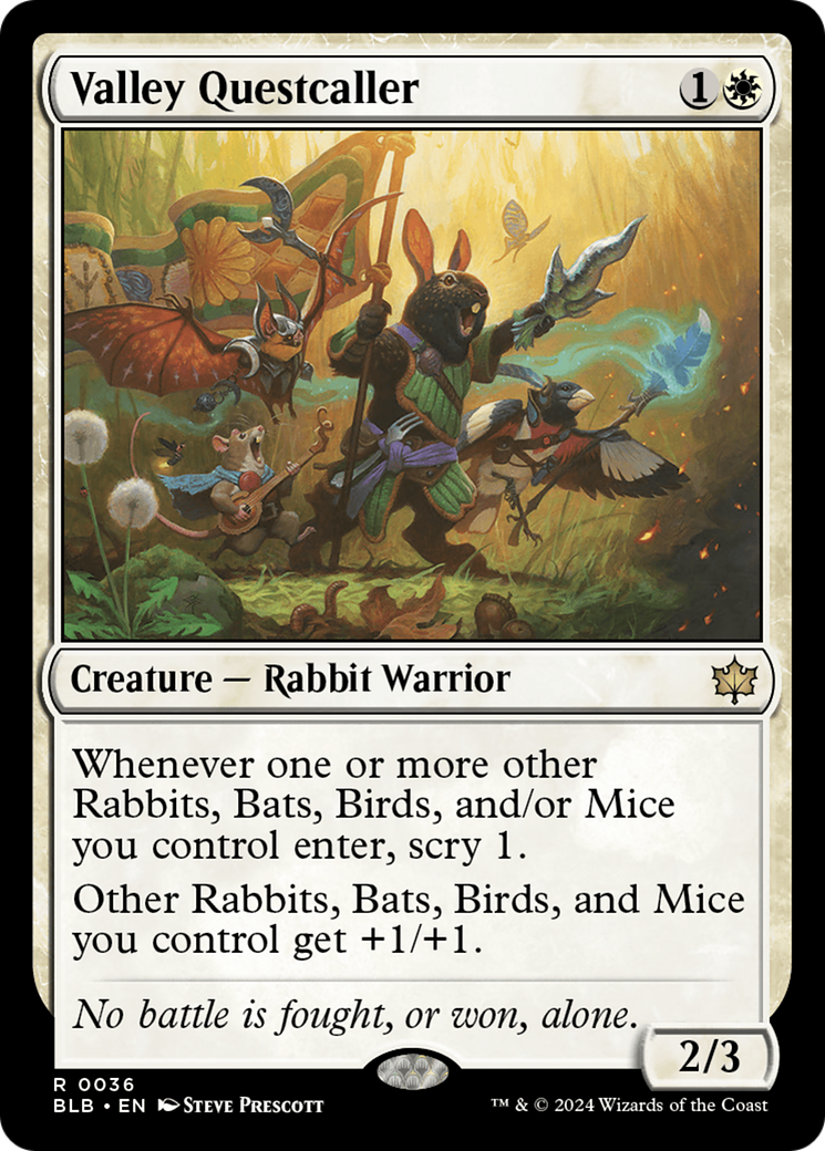 Valley Questcaller (BLB-036) - rare - Foil