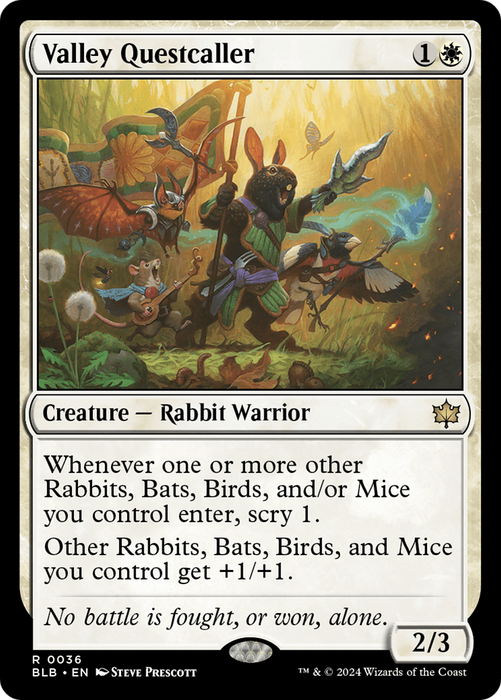 Valley Questcaller (BLB-036) - rare - Foil