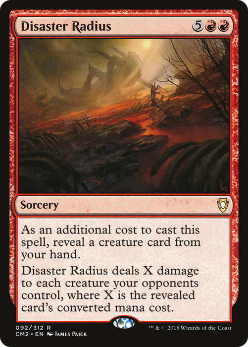 Disaster Radius (CM2-092) - rare