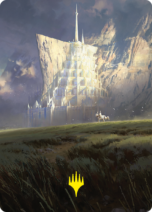 Minas Tirith // Minas Tirith (ALTR-055) - common (Borderless)