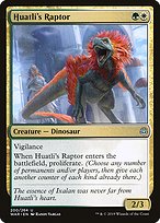 Huatli's Raptor (WAR-200) - uncommon - Foil