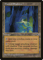 Maze of Shadows (TMP-319) - uncommon