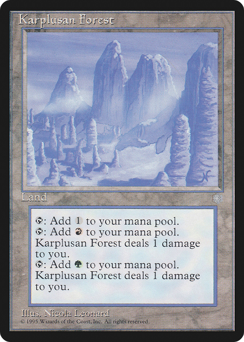 Karplusan Forest (ICE-356) - rare