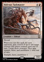 Hideous Taskmaster (M3C-057) - rare: (devoid) - Foil