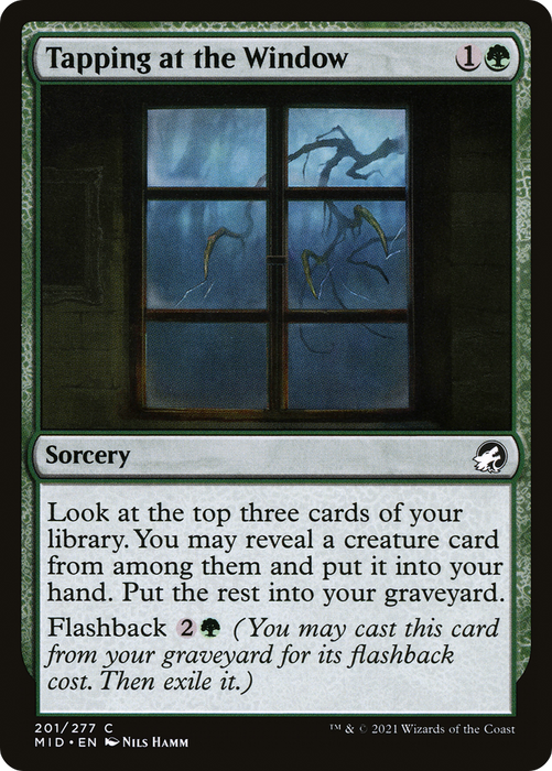 Tapping at the Window (MID-201) - common - Foil