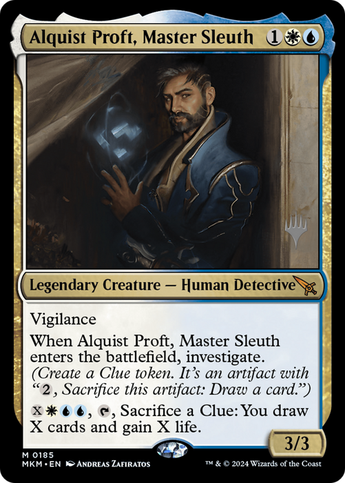 Alquist Proft, Master Sleuth (PPMKM-185P) - mythic - Foil