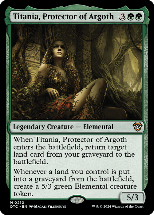 Titania, Protector of Argoth (OTC-210) - mythic