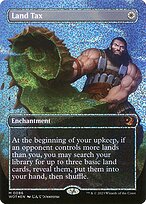 Land Tax (WOT-086) - mythic (Borderless) - Foil