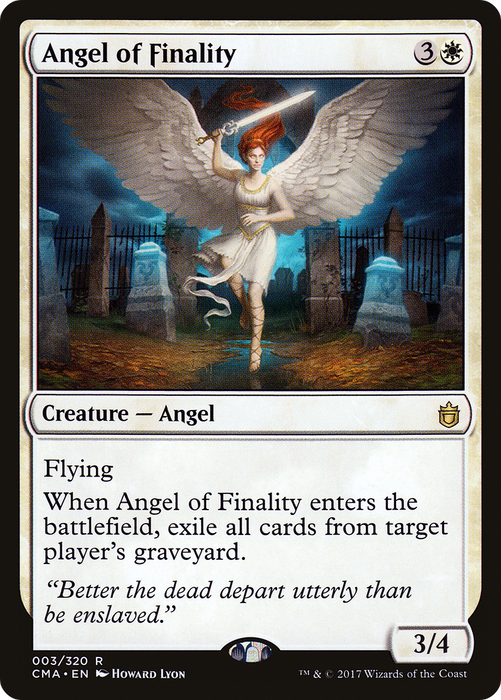 Angel of Finality (CMA-003) - rare