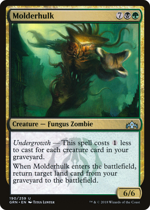 Molderhulk (GRN-190) - uncommon - Foil