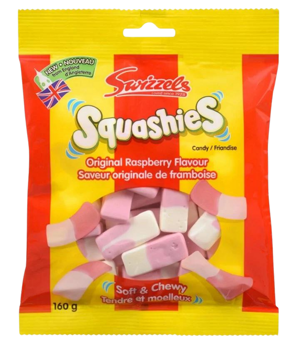 Squashies: original raspberry flavor 160g