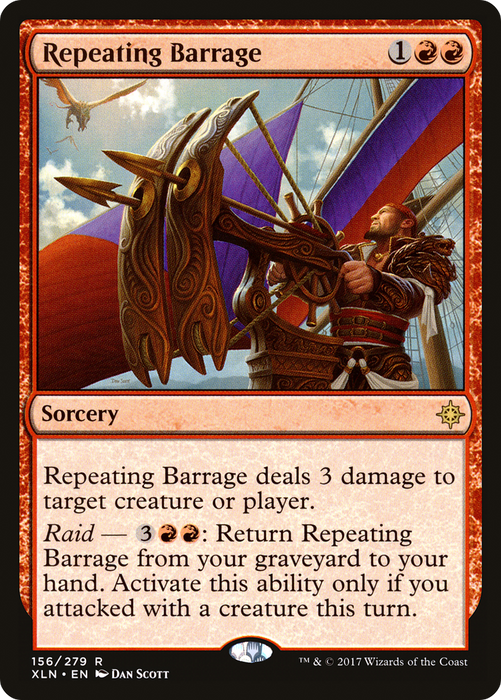 Repeating Barrage (XLN-156) - rare