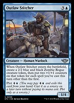 Outlaw Stitcher (OTJ-059) - uncommon