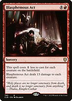 Blasphemous Act (CLB-780) - rare