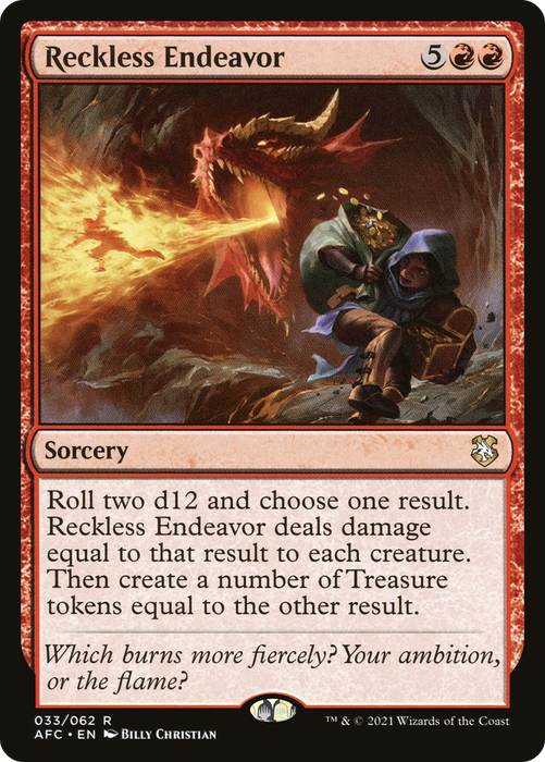 Reckless Endeavor (AFC-033) - rare