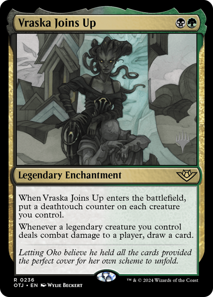 Vraska Joins Up (PPOTJ-236P) - rare - Foil