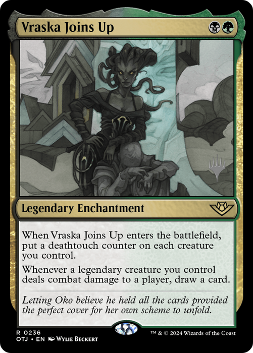 Vraska Joins Up (PPOTJ-236P) - rare - Foil