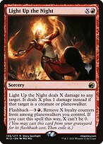 Light Up the Night (PPMID-146P) - rare - Foil