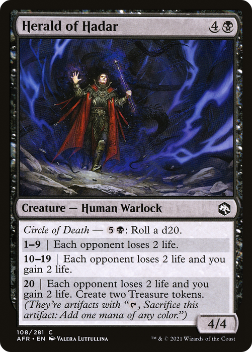 Herald of Hadar (AFR-108) - common - Foil
