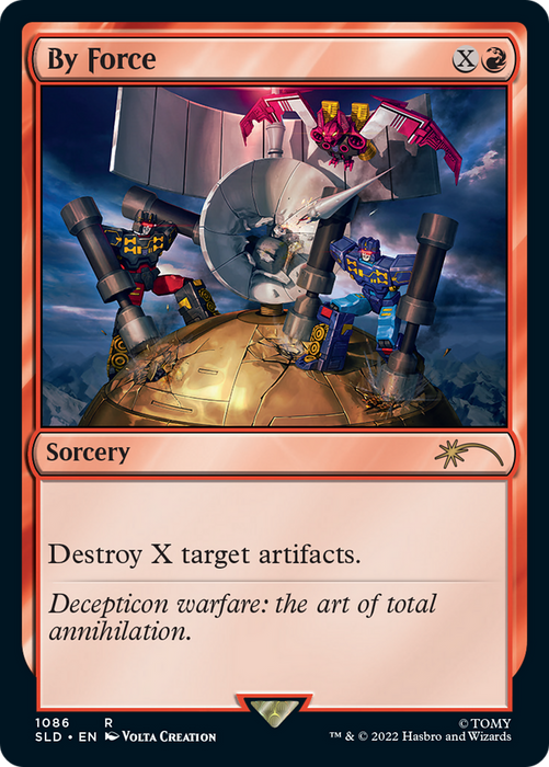 By Force (SLD-1086) - rare - Foil