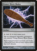 Honor-Worn Shaku (CHK-254) - uncommon - Foil
