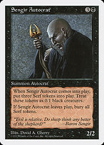 Sengir Autocrat (5ED-193) - rare