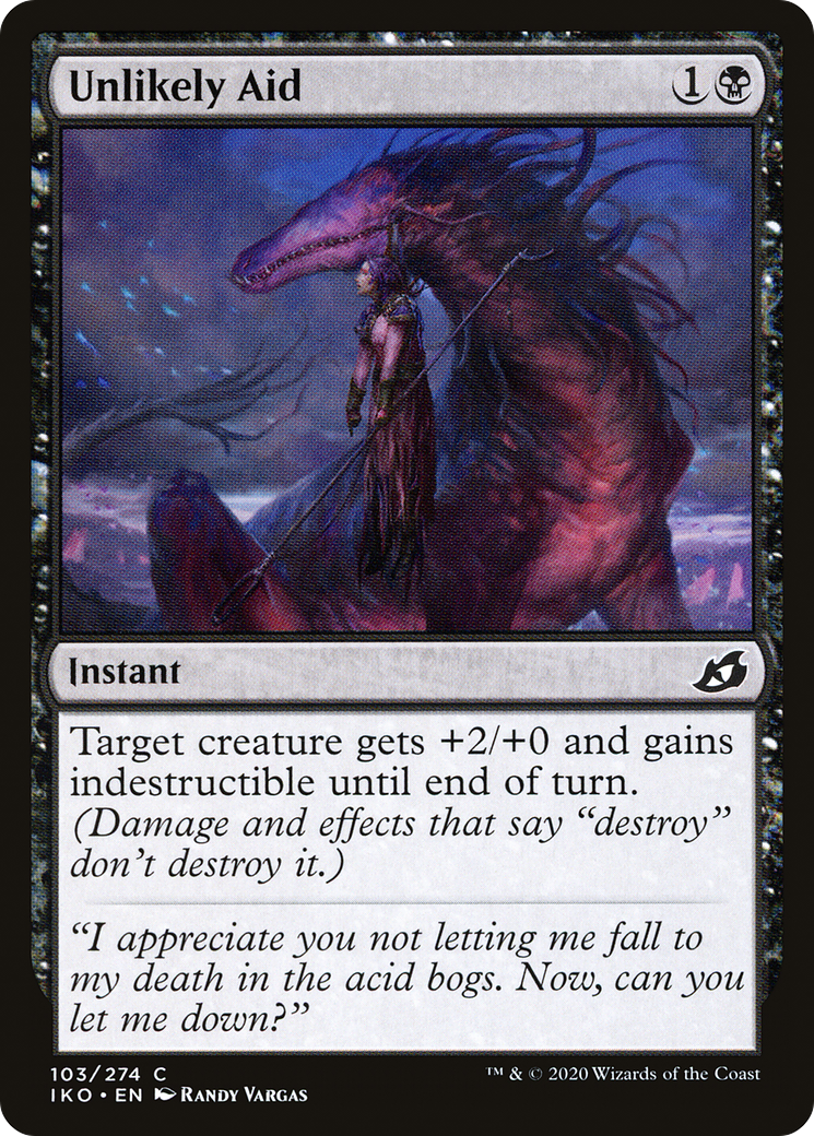 Unlikely Aid (IKO-103) - common - Foil