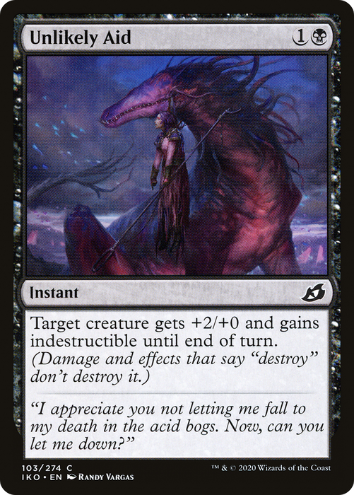 Unlikely Aid (IKO-103) - common - Foil