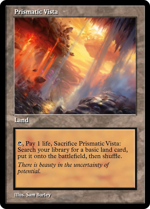 Prismatic Vista (PRM-91399) - rare - Foil